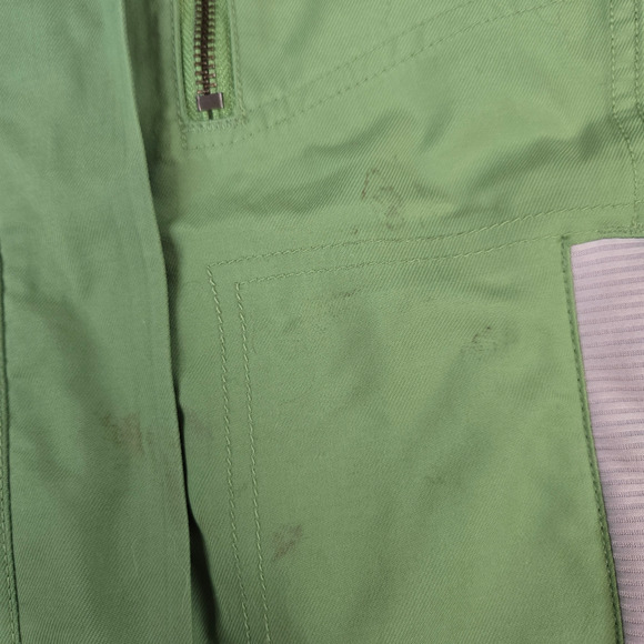 Columbia Green Titanium Faux Fur Lined Winter Snowboard Ski Jacket Size Medium - Picture 16 of 16